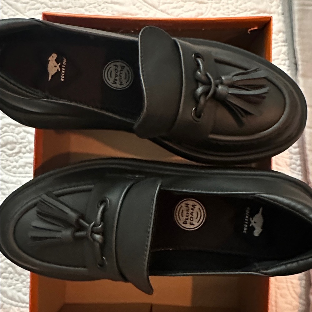 Rocket Dog Black Slip-On Shoes